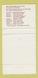 Matchbook Cover - Top of Toronto ON 30 Strike