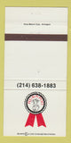 Matchbook Cover - Robert Prujan Dallas TX Huk A Poo 30 Strike