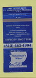 Matchbook Cover - Fisherman's Wharf Fort Myers Beach FL 30 Strike