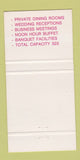 Matchbook Cover - Palace Grill Moncton NB 30 Strike