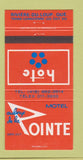 Matchbook Cover - Hote Motel Pointe Riviere Du Loup QC 30 Strike