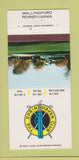Matchbook Cover - Spring HAVen Club Wallingford PA 30 Strike