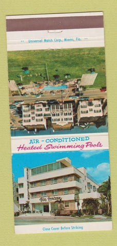 Matchbook Cover - Martha Washington Motor Hotel Virginia Beach VA 30 Strike