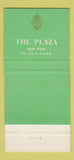 Matchbook Cover - Persian Room Plaza Hotel New York City #1 30 Strike