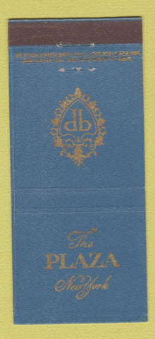 Matchbook Cover - Plaza Hotel New York City #2 30 Stick