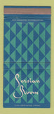 Matchbook Cover - Persian Room Plaza Hotel New York City WEAR #3 30 Strike
