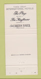 Matchbook Cover - Carlton Tower London UK England 30 Strike