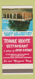 Matchbook Cover - Towne House Restaurant Cleveland OH 30 Strike