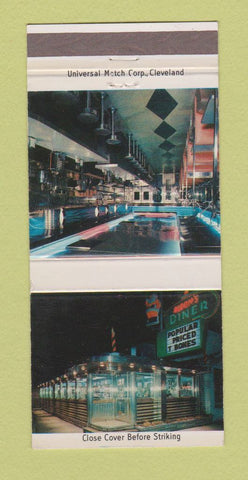 Matchbook Cover - Aldom's Diner Salem OH 30 Strike