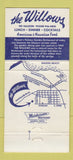 Matchbook Cover - The Willows Honolulu Hawaii restaurant 30 Strike