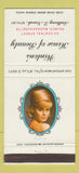 Matchbook Cover - Winton's House of Beauty salon Palmer MA girlie  30 Strike