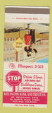 Matchbook Cover - Killington Bank and Trust Rutland VT 30 Strike