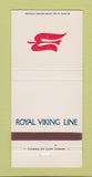 Matchbook Cover - Royal Viking Cruise Line 30 Strike