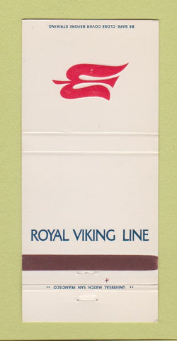 Matchbook Cover - Royal Viking Cruise Line 30 Strike