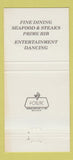 Matchbook Cover - Thoomson's Park Avenue Winter Park FL 30 Strike