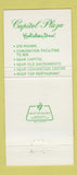 Matchbook Cover - Capitol Plaza Holiday Inn Sacramento CA 30 Strike