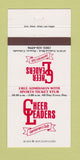 Matchbook Cover - Cheerleaders Strip Club Denver Colorado girlie 30 Strike