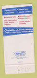 Matchbook Cover - Commonwealth Sanitation Chemical Cleveland OH 30 Strike