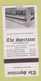 Matchbook Cover - The Spectator Hamilton ON 30 Strike