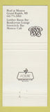 Matchbook Cover - Grand Plaza Hotel Grand Rapids MI 30 Strike