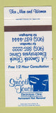 Matchbook Cover - A Smooth Touch Electrolysis Hair Removal Hamilton ON 30 Strike
