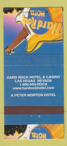 Matchbook Cover - Hard Rock Hotel Las Vegas NV casino 30 Strike