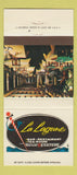 Matchbook Cover - La Lagune Restaurant Genval Belgium 30 Strike