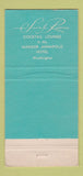 Matchbook Cover - Surf Room Annapolis Hotel Washington DC 30 Strike