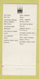 Matchbook Cover - Hotel Sonesta Montreal QC 30 Strike