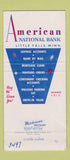 Matchbook Cover - American National Bank Little Falls MN 30 Strike
