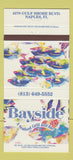 Matchbook Cover - Bayside Seafood Grill Bar Naples FL 30 Strike