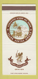 Matchbook Cover - Brown Palace Hotel Denver Colorado 30 Strike