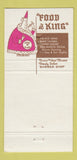 Matchbook Cover - Brown Palace Hotel Denver Colorado 30 Strike