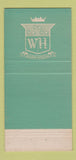 Matchbook Cover - Hotel Olympic Seattle WA Marine Room 30 Strike