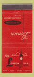 Matchbook Cover - Hotel Benson Portland OR London Bar 30 Stick