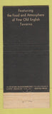 Matchbook Cover - Hotel Winthrop Tacoma WA Sabre Room 21 Strike Feature