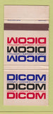 Matchbook Cover - Dicom  Rush Delivery WEAR 30 Strike
