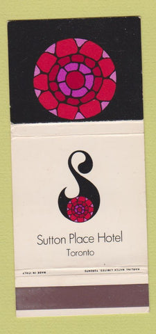 Matchbook Cover - Sutton Place Hotel Toronto ON 30 Strike