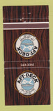 Matchbook Cover - Aft Deck New Orleans LA Hotel Monteleone WEAR 30 Strike