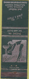 Matchbook Cover - Jack's Place Altaville CA girlie