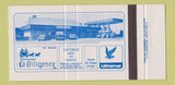 Matchbook Cover - Restaurant La Diligence St Hyacinthe QC 30 Strike