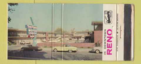 Matchbook Cover - Town House Motor Lodge Reno NV Best Western WEAR 30 Strike