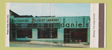Matchbook Cover - Daniels Laundry Pittsburgh PA 30 Strike