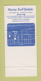 Matchbook Cover - Marine Surf Waikiki Hawaii 30 Strike