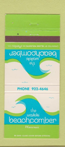 Matchbook Cover - Waikiki Beachcomber Hawaii 30 Strike