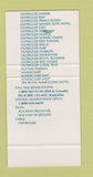 Matchbook Cover - Outrigger Hotels Hawaii 30 Strike
