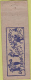 Matchbook Cover - Frolic's Stage Bar ST Paul MN girlie WORN