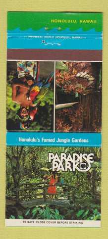 Matchbook Cover - Paradise Park Honolulu Hawaii 30 Strike