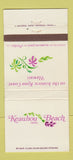 Matchbook Cover - Keauhou Beach Hotel Kona Coast Hawaii WEAR 30 Strike