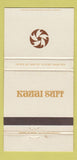 Matchbook Cover - Kauai Surf Hotel Hawaii WEAR 30 Strike